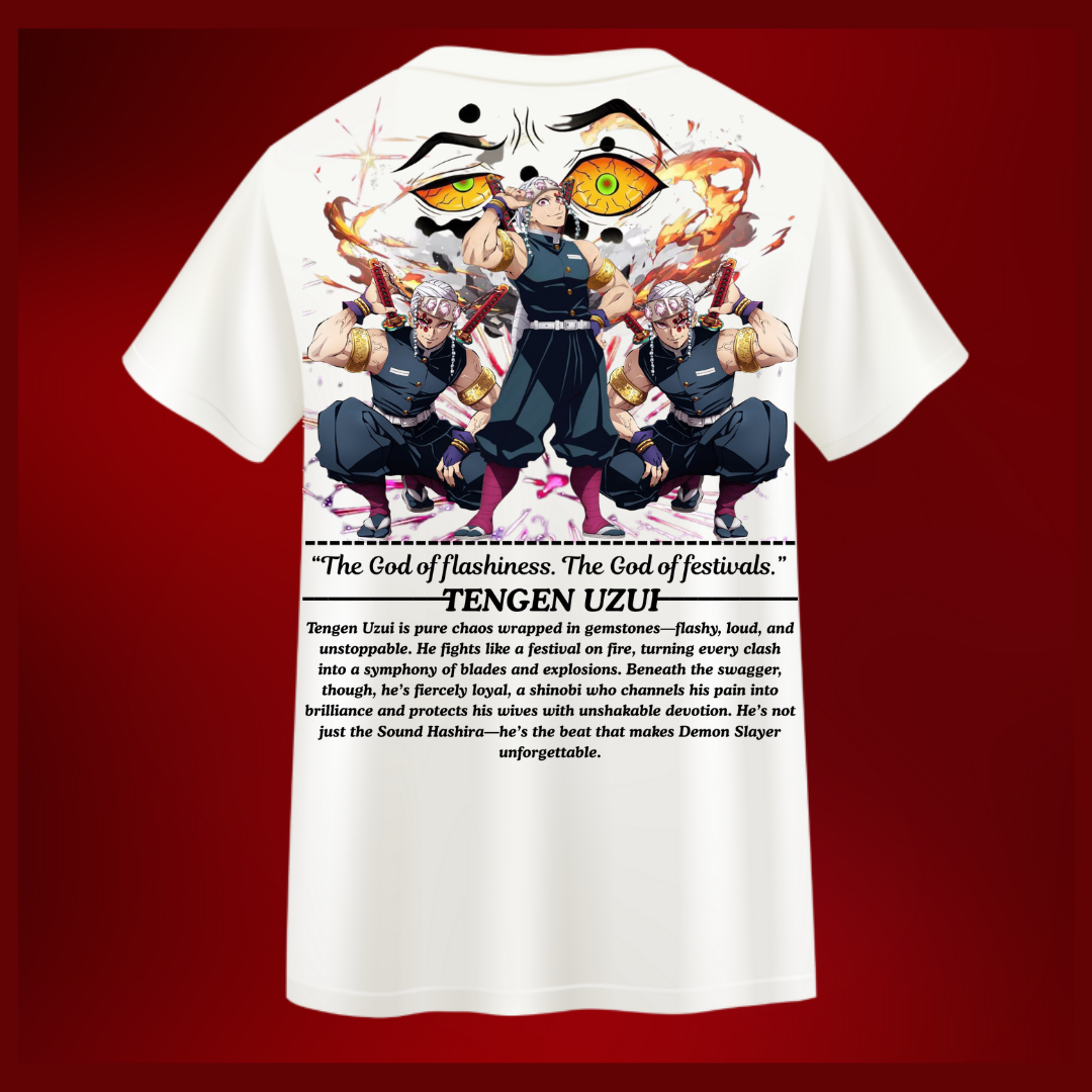 Sound Hashira...(Tengen Uzui )...(Regular t shirt )