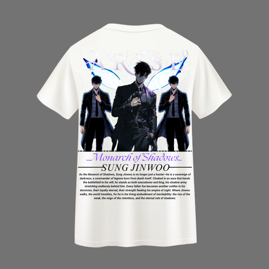 Monarch Mode:The shadow monarch (Regular t shirt )