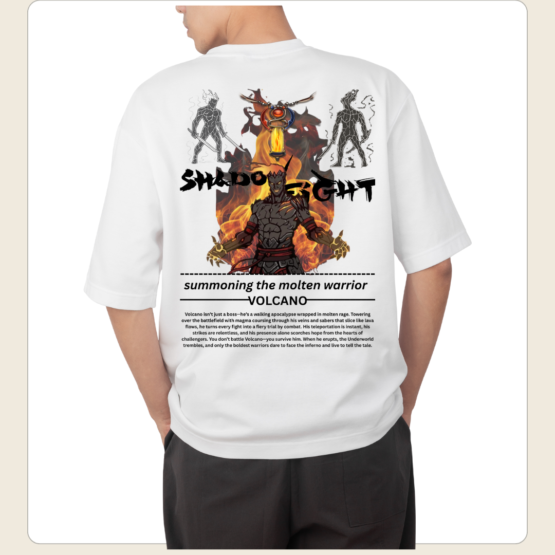 SHADOW FIGHT TIER 1 RAID BOSS ROUND NECK T SHIRT