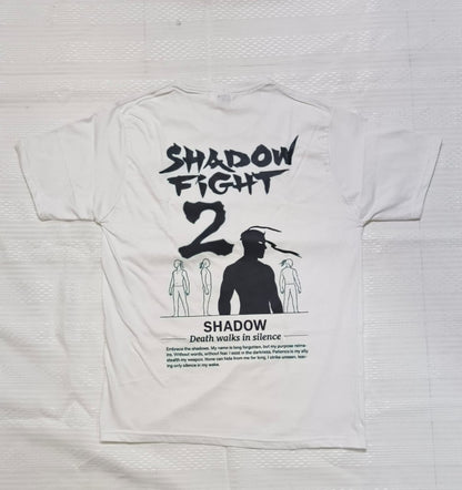 shadow style round neck t shirt