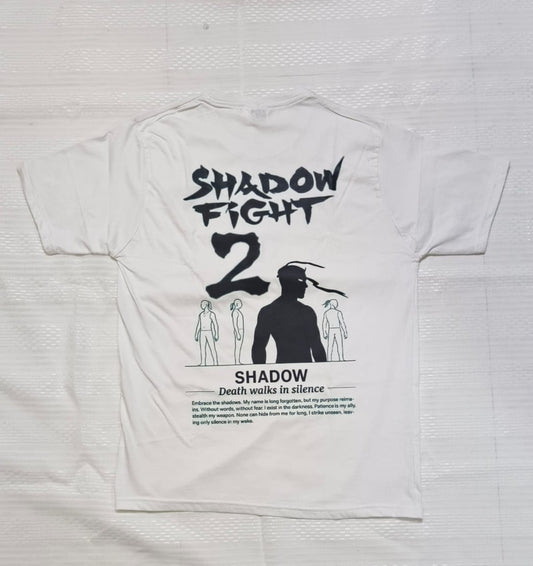 shadow style round neck t shirt