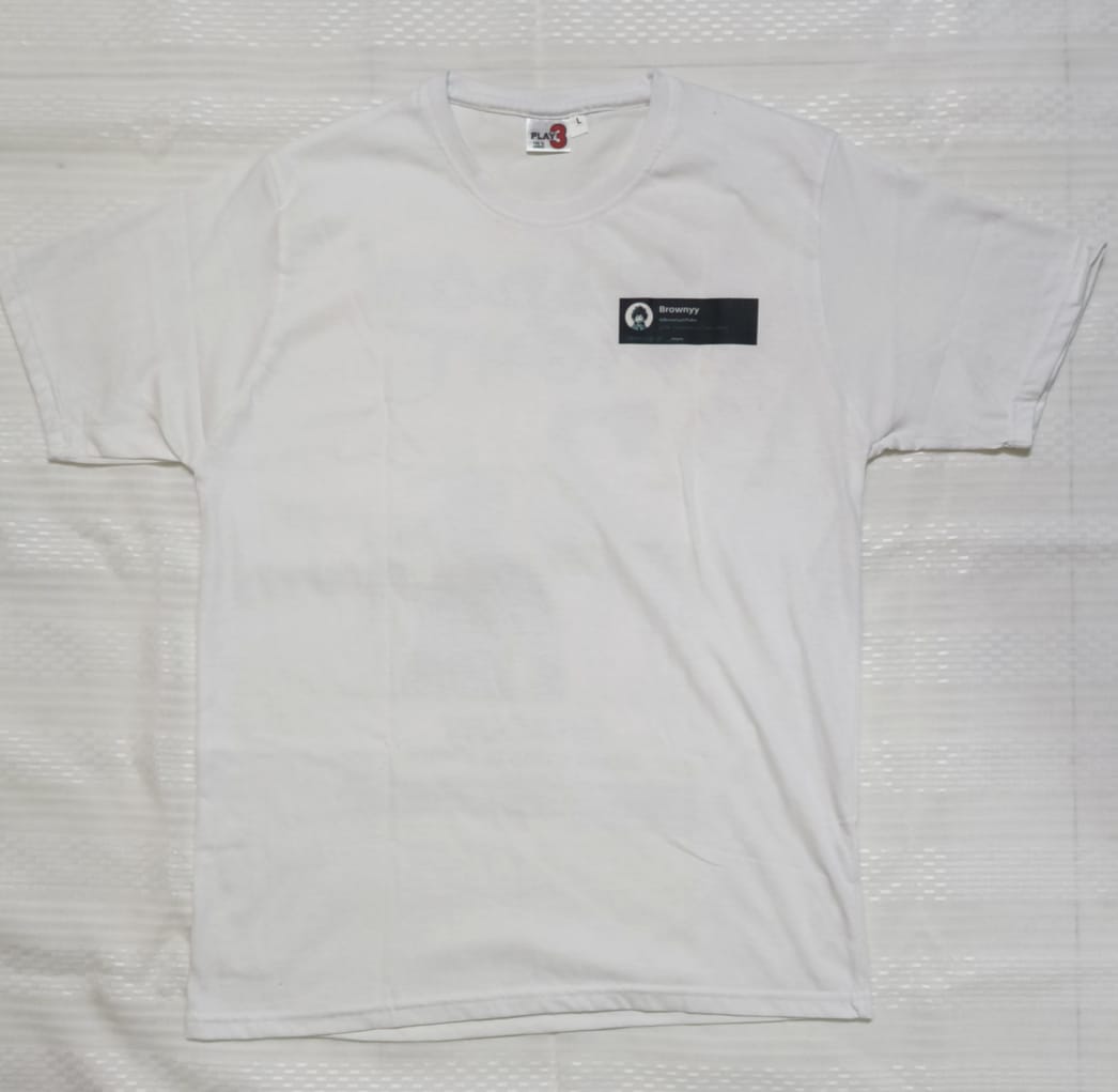 shadow style round neck t shirt
