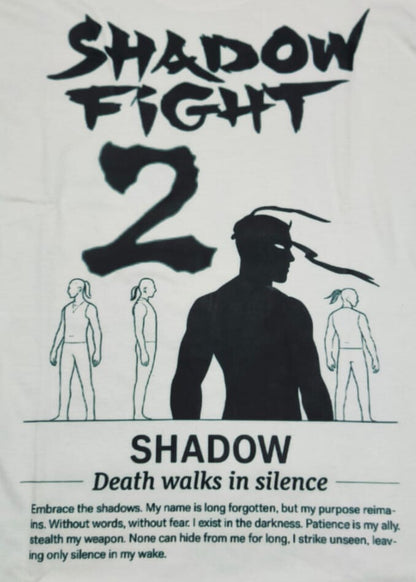 shadow style round neck t shirt