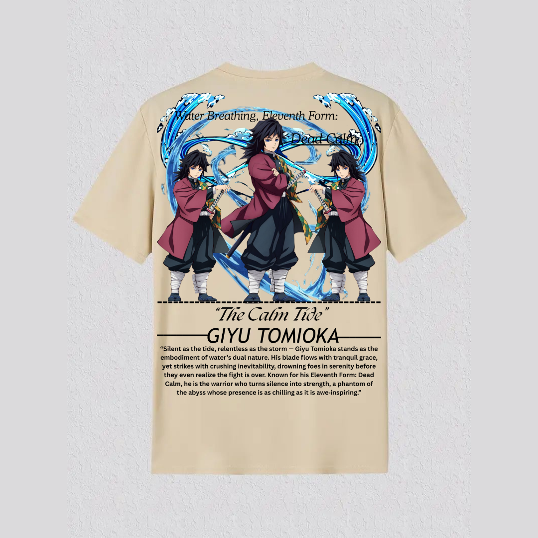 Water Hashira,, Giyu Tomioka (Regular t shirt )
