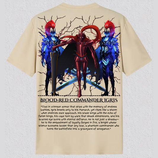 Igris, the Blood‑Red Commander