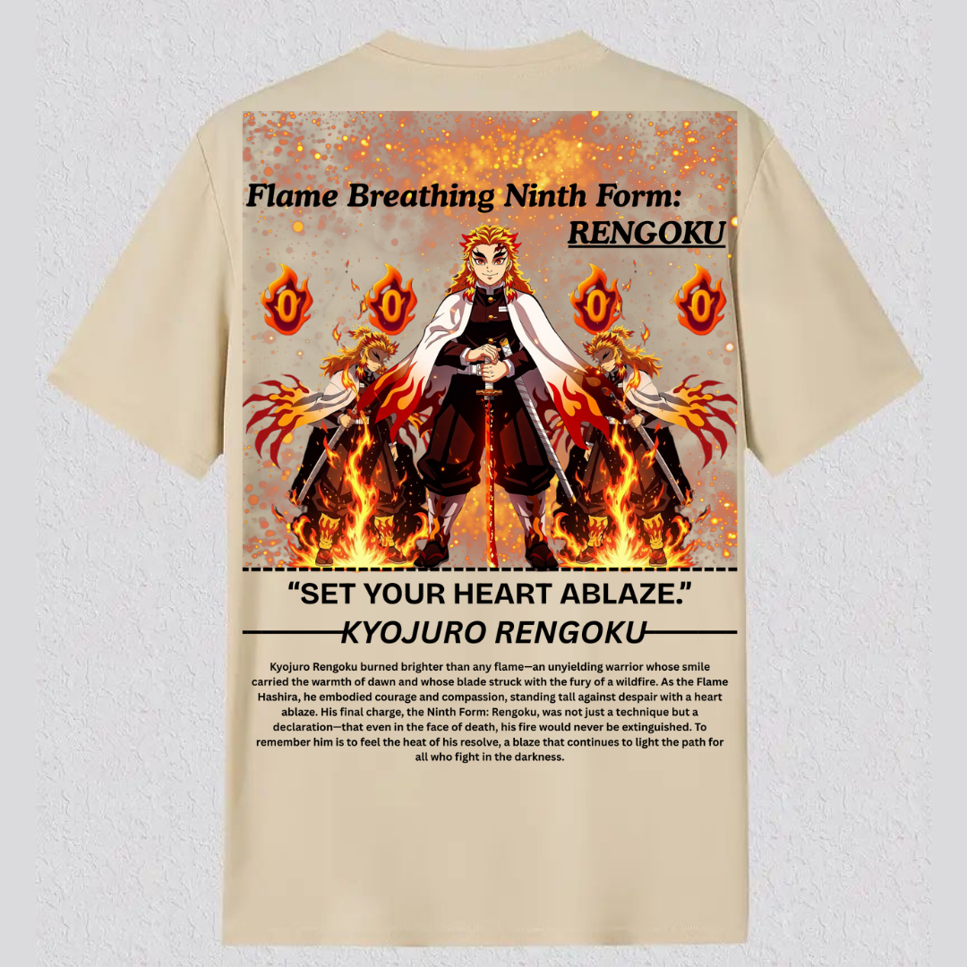 Flame Hashira (Regular t shirt )
