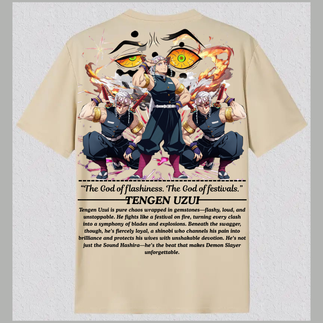Sound Hashira...(Tengen Uzui )...(Regular t shirt )