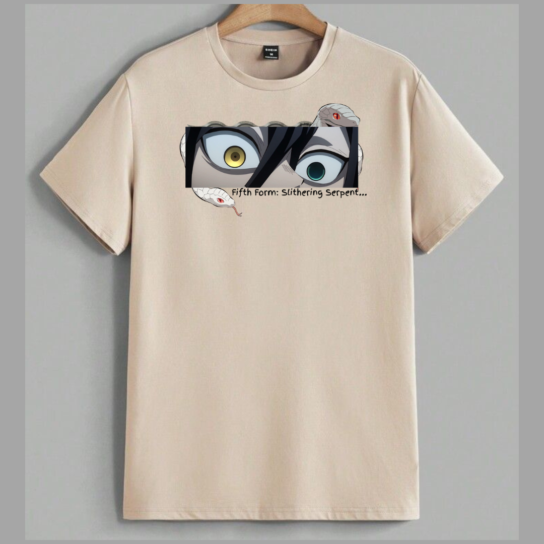 snakeHashira...(Obanai Iguro)...(Regular t shirt )