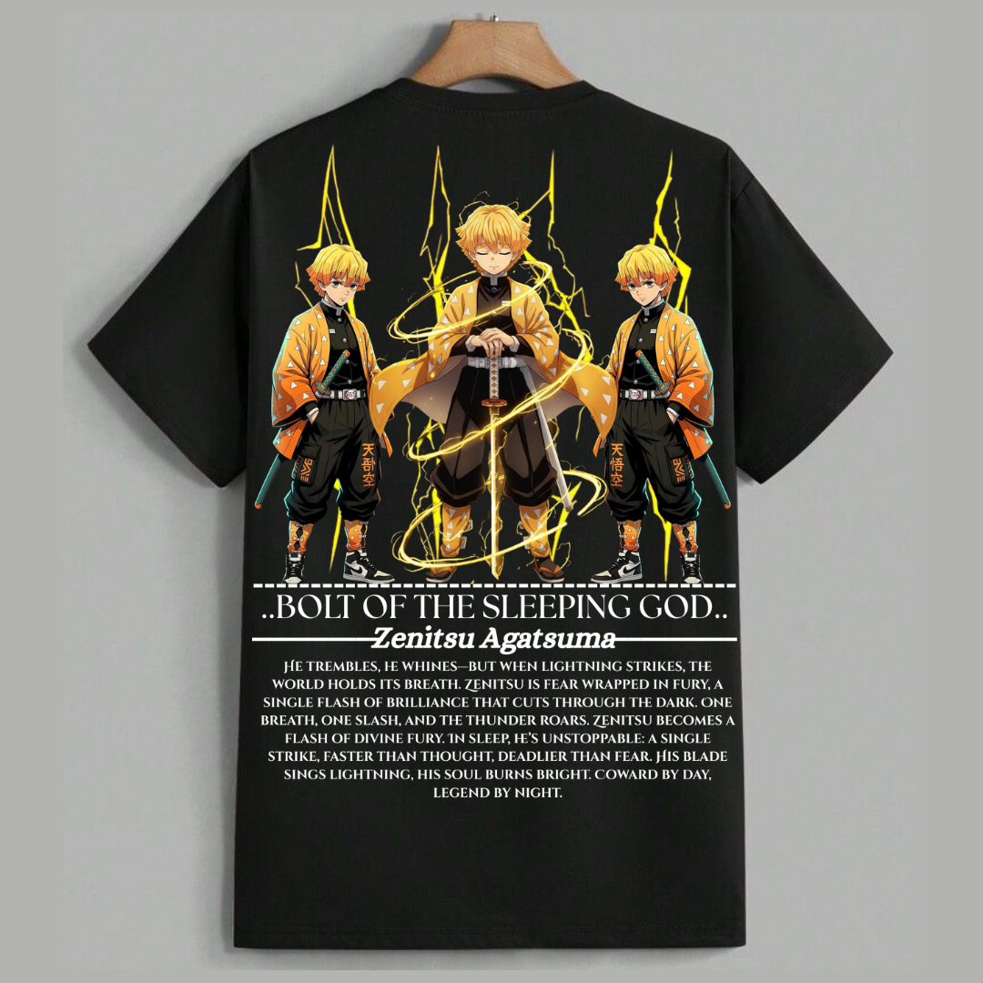 Zenitsu The Sleeping Storm (Regular t shirt )