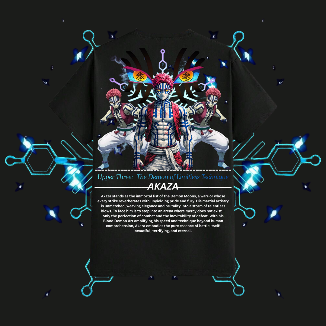 upper moon 3 ...Akaza (regular t shirt )