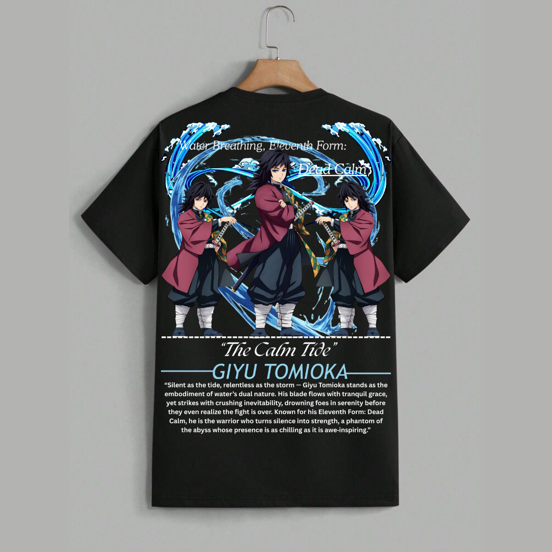 Water Hashira,, Giyu Tomioka (Regular t shirt )