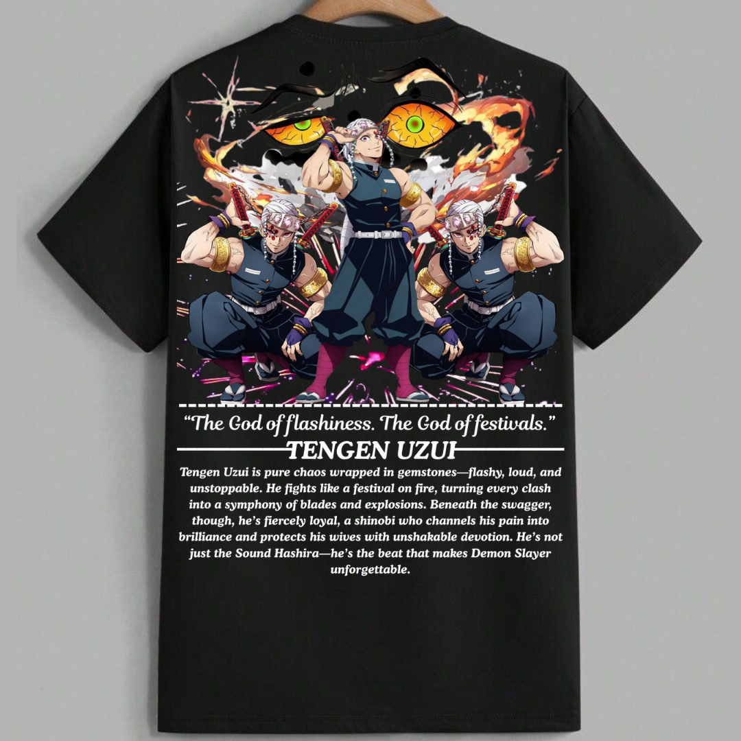 Sound Hashira...(Tengen Uzui )...(Regular t shirt )