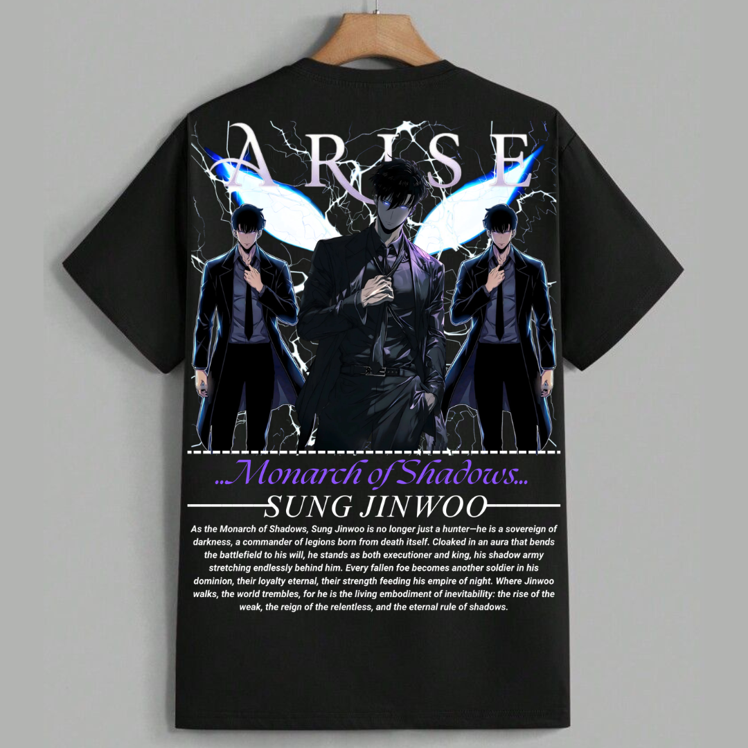 Monarch Mode:The shadow monarch (Regular t shirt )