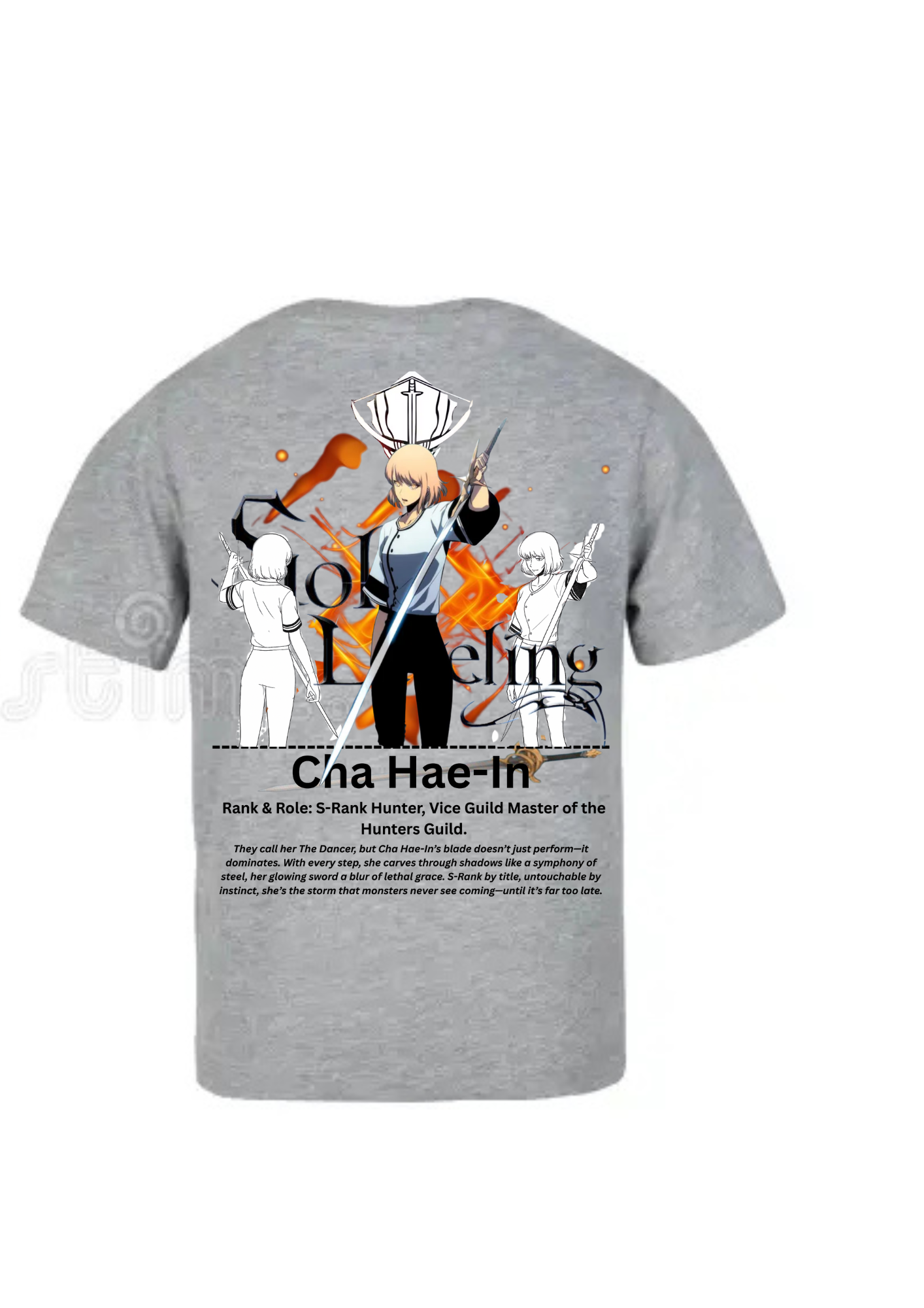 The Dancer of Blades round neck t shirt