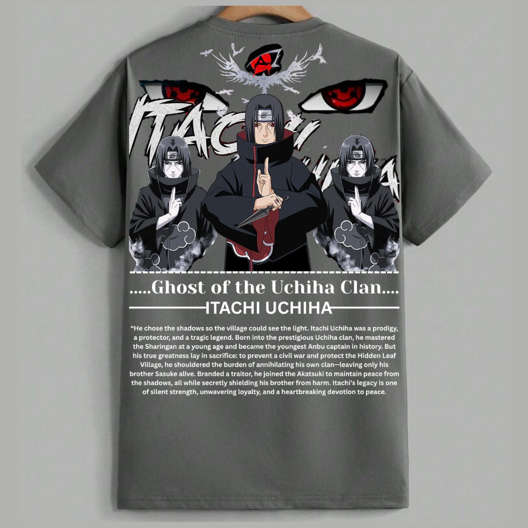 Shadow of the Leaf ( Itachi Uchiha ) (Regular t shirt )
