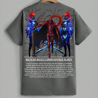 Igris, the Blood‑Red Commander