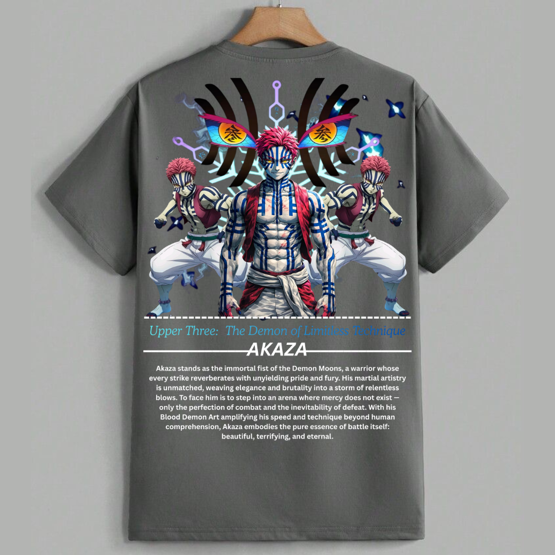 upper moon 3 ...Akaza (regular t shirt )