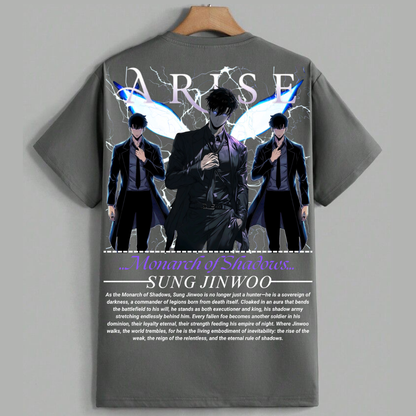 Monarch Mode:The shadow monarch (Regular t shirt )