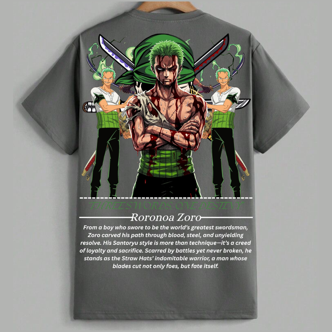 Roronoa Zoro ....(Regular t shirt )