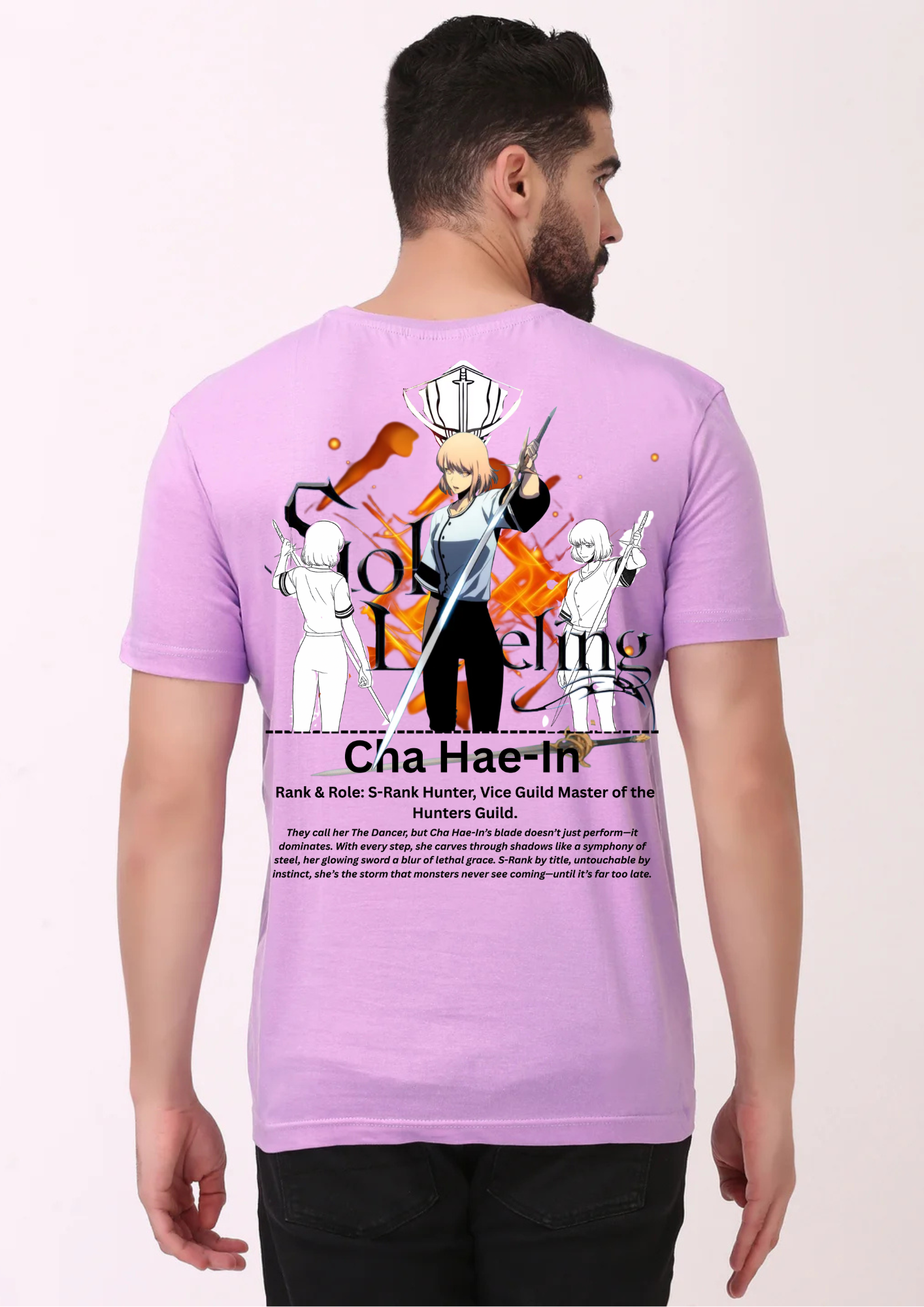 The Dancer of Blades round neck t shirt