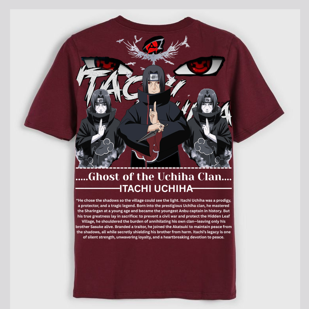 Shadow of the Leaf ( Itachi Uchiha ) (Regular t shirt )