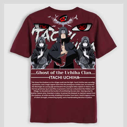 Shadow of the Leaf ( Itachi Uchiha ) (Regular t shirt )