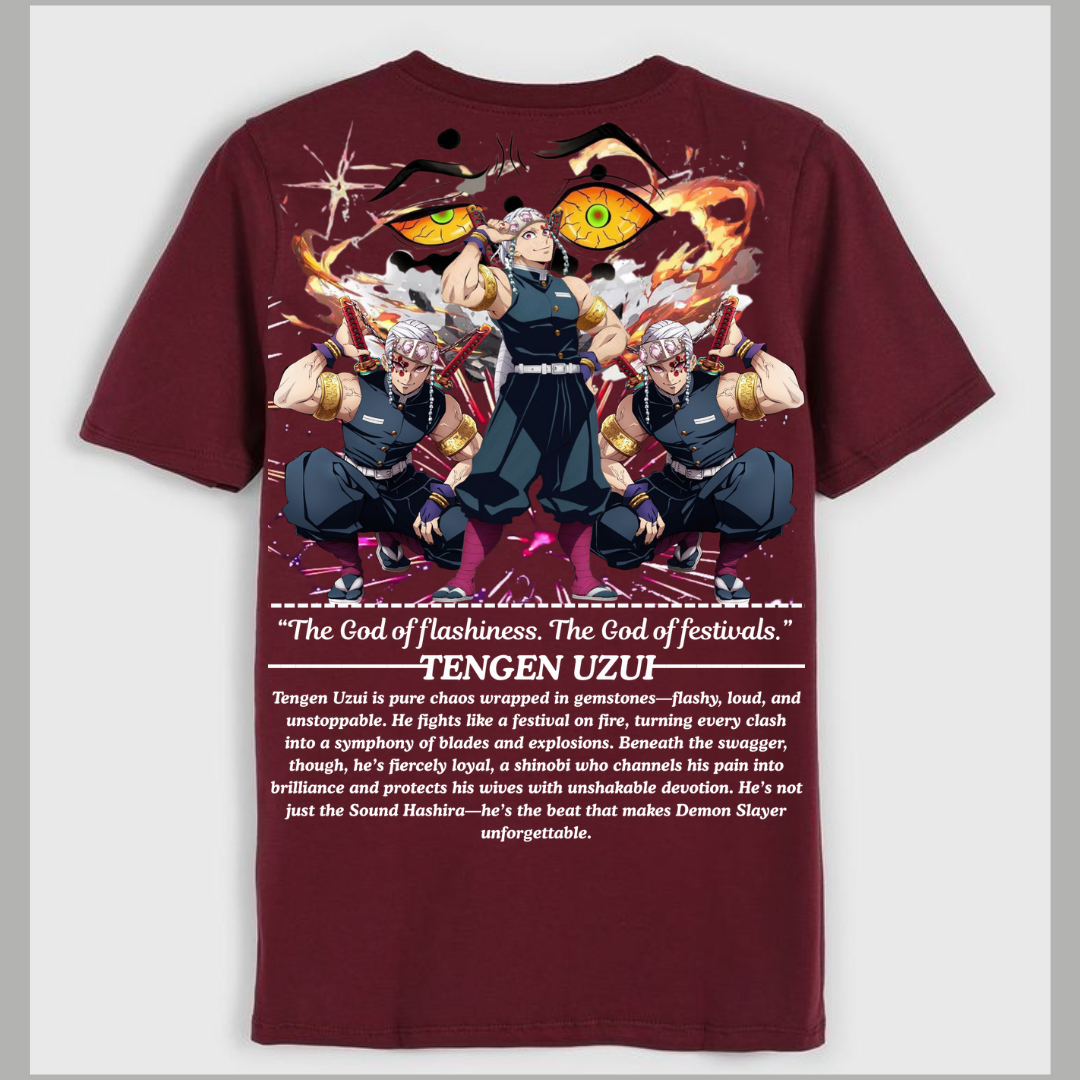 Sound Hashira...(Tengen Uzui )...(Regular t shirt )