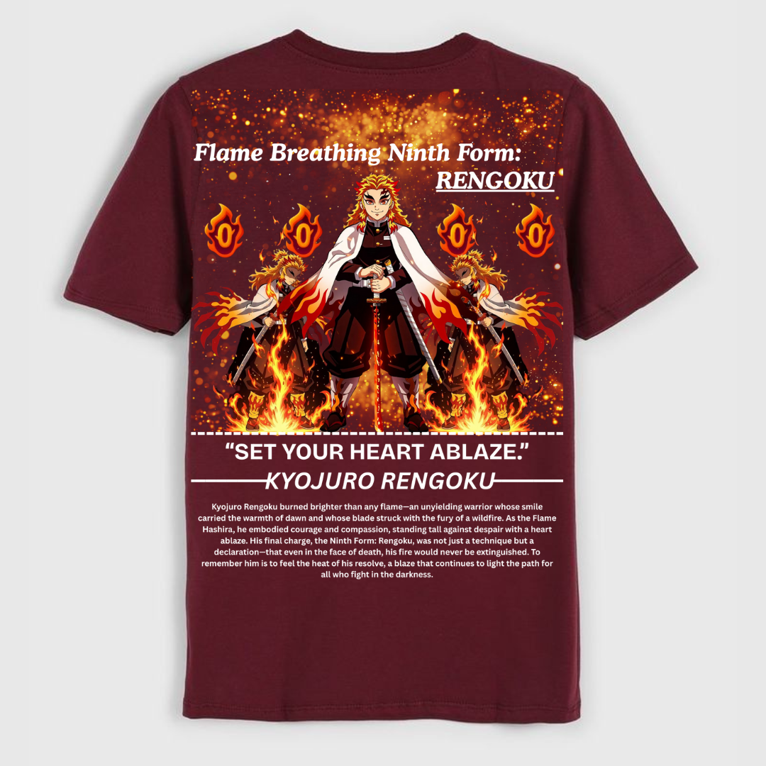 Flame Hashira (Regular t shirt )