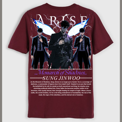 Monarch Mode:The shadow monarch (Regular t shirt )