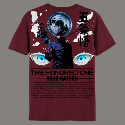 THE HONOURED ONE GOJO (Regular t shirt )