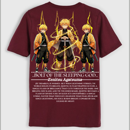 Zenitsu The Sleeping Storm (Regular t shirt )