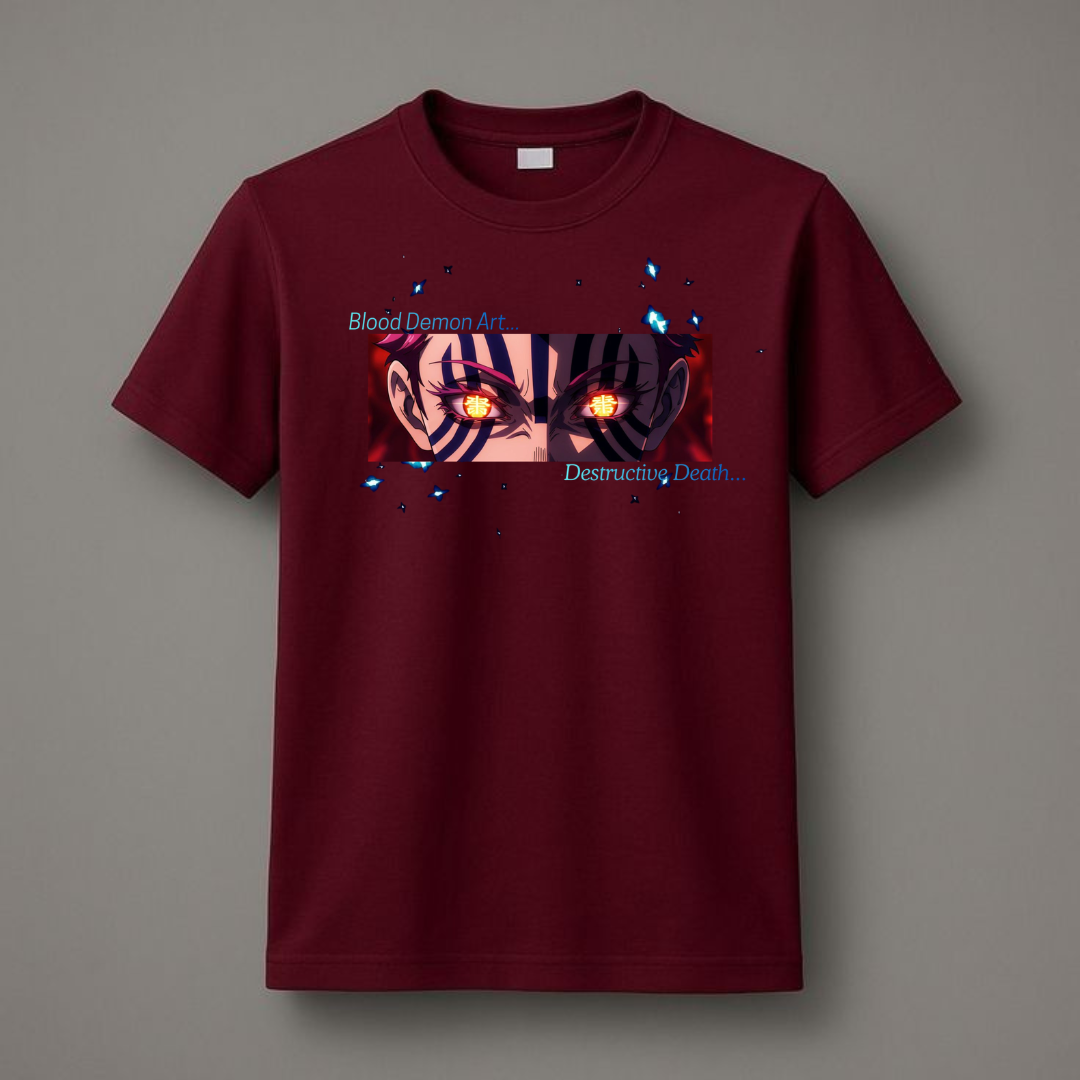 upper moon 3 ...Akaza (regular t shirt )
