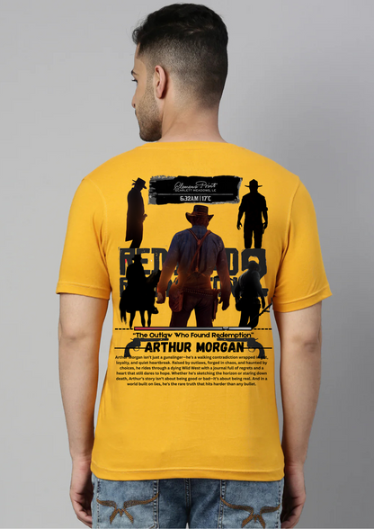 Arthur Morgan's half sleeves t shirt