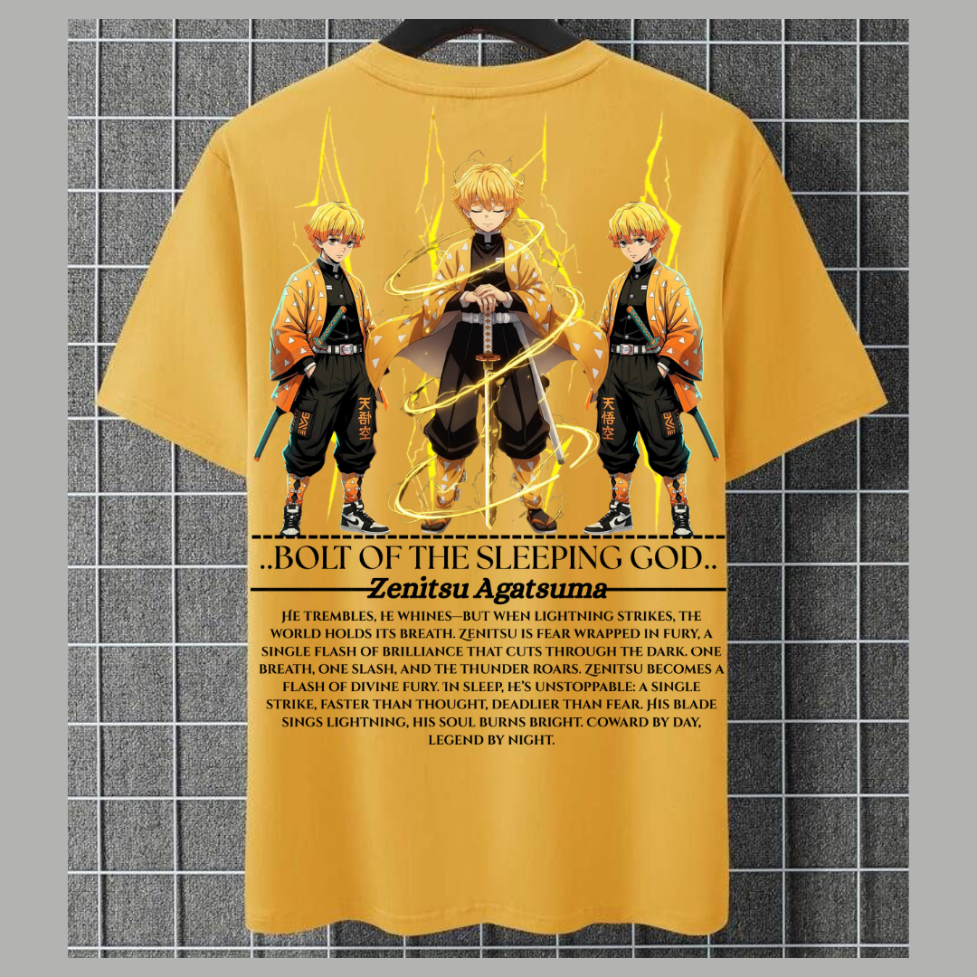 Zenitsu The Sleeping Storm (Regular t shirt )