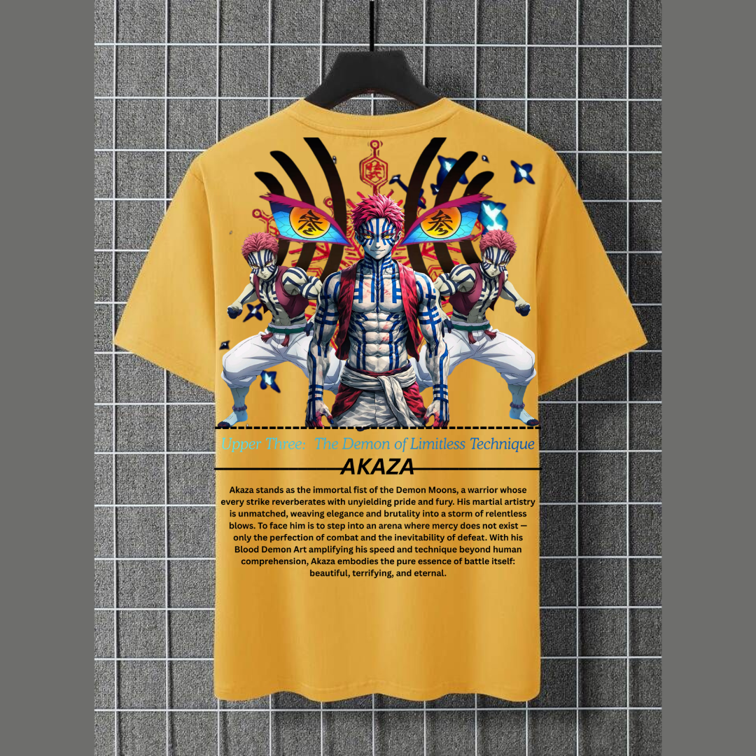 upper moon 3 ...Akaza (regular t shirt )