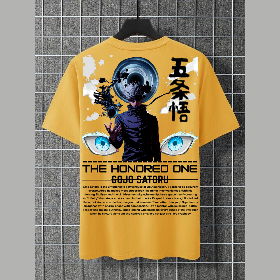 THE HONOURED ONE GOJO (Regular t shirt )