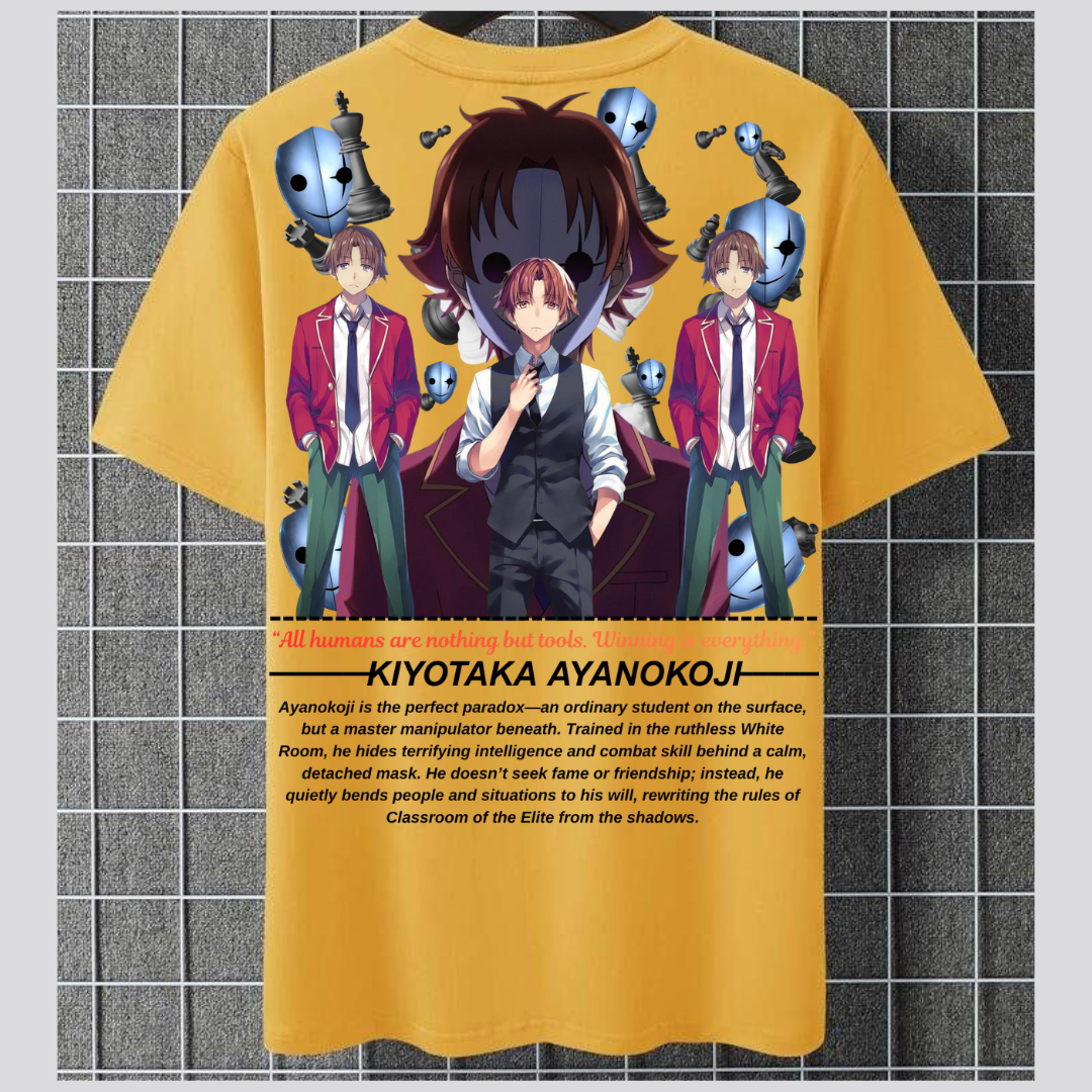 Kiyotaka Ayanokōji ......(Regular t shirt )