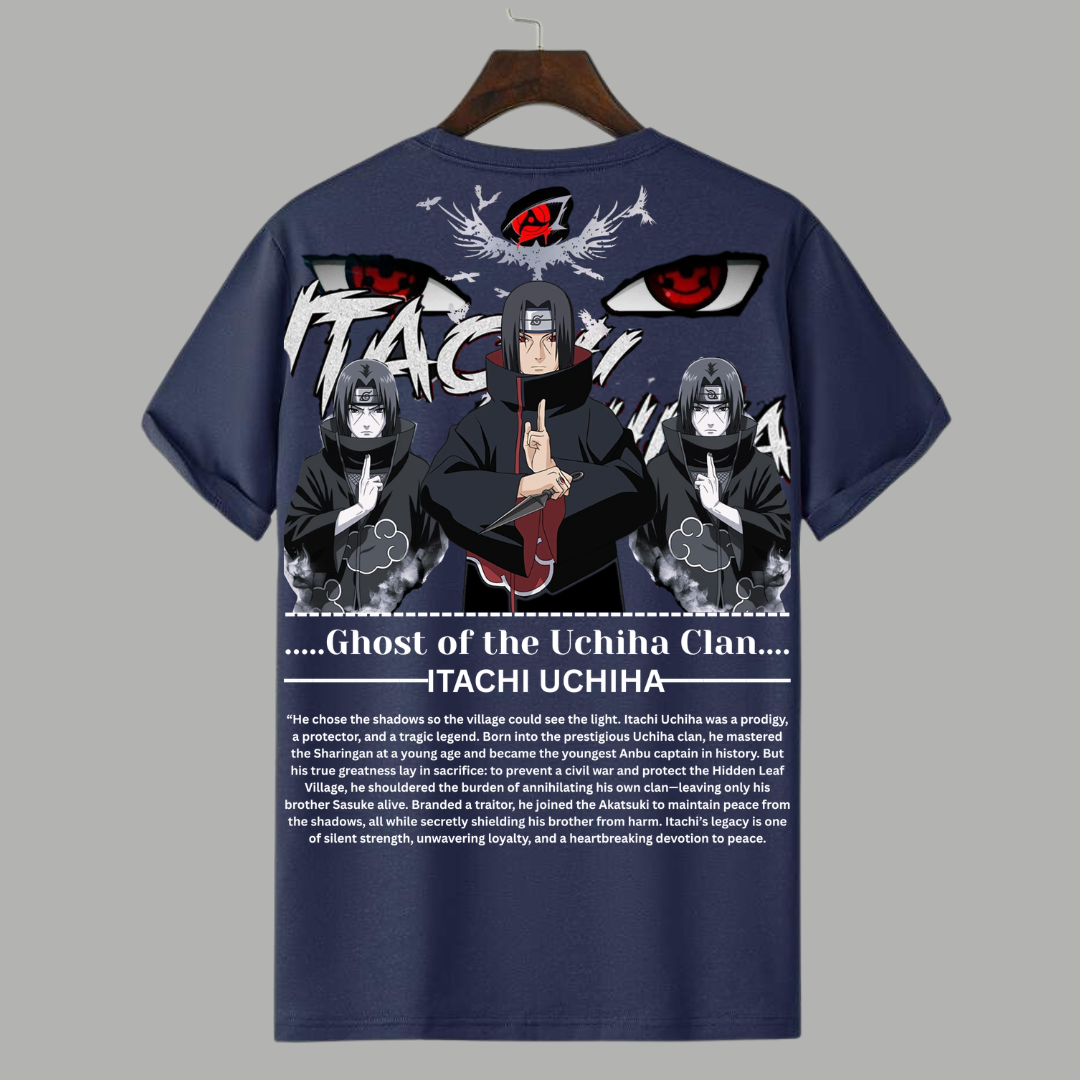 Shadow of the Leaf ( Itachi Uchiha ) (Regular t shirt )