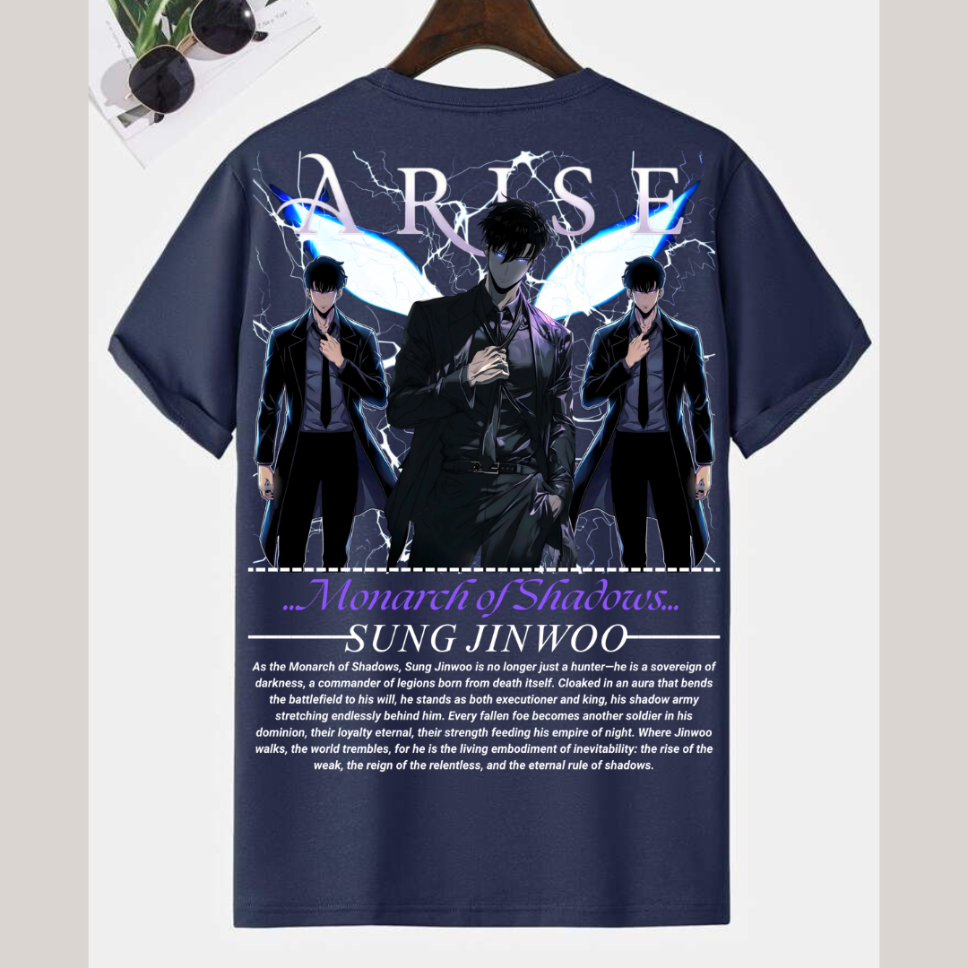 Monarch Mode:The shadow monarch (Regular t shirt )