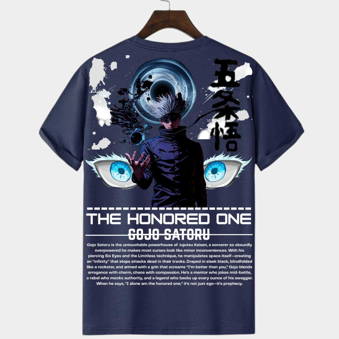 THE HONOURED ONE GOJO (Regular t shirt )