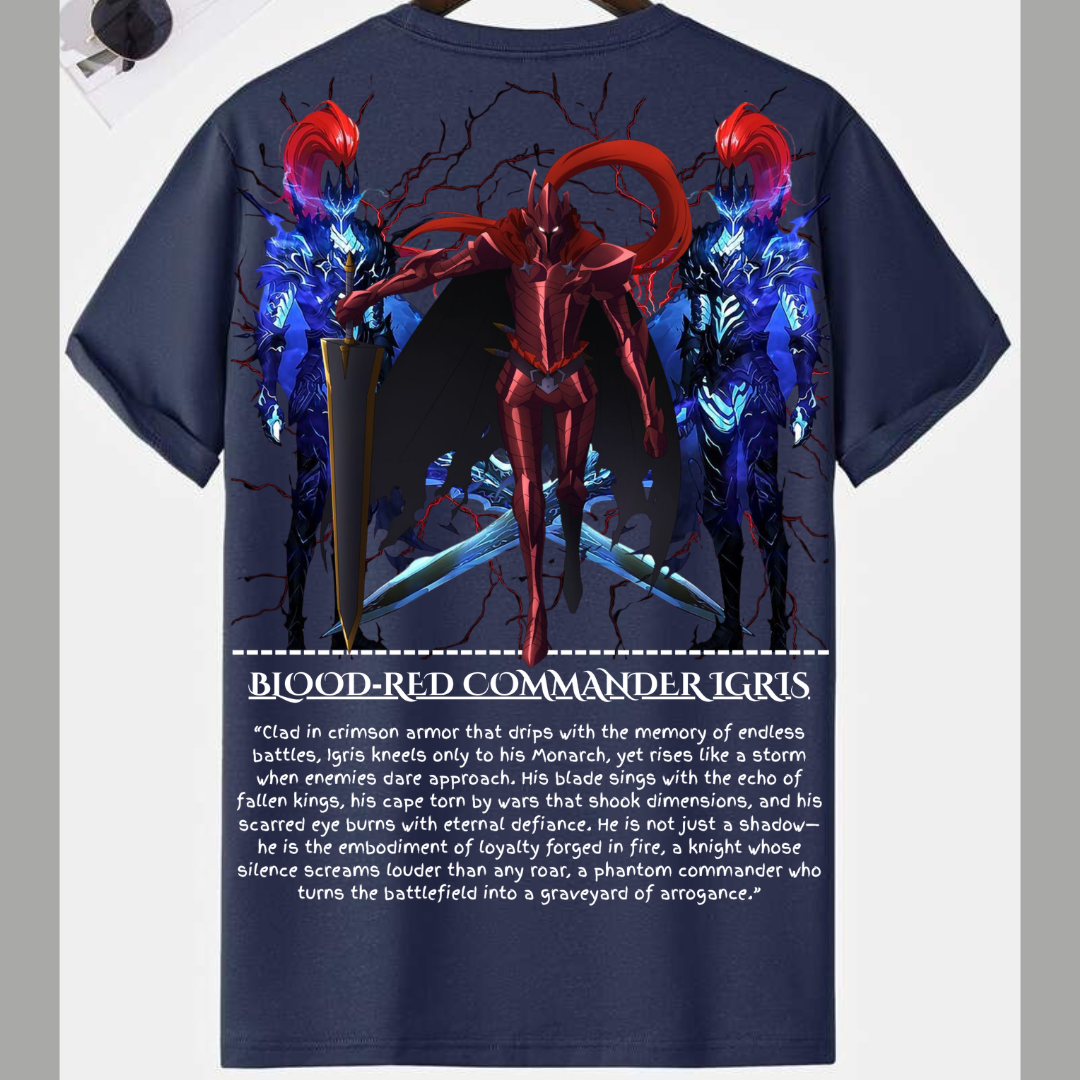 Igris, the Blood‑Red Commander