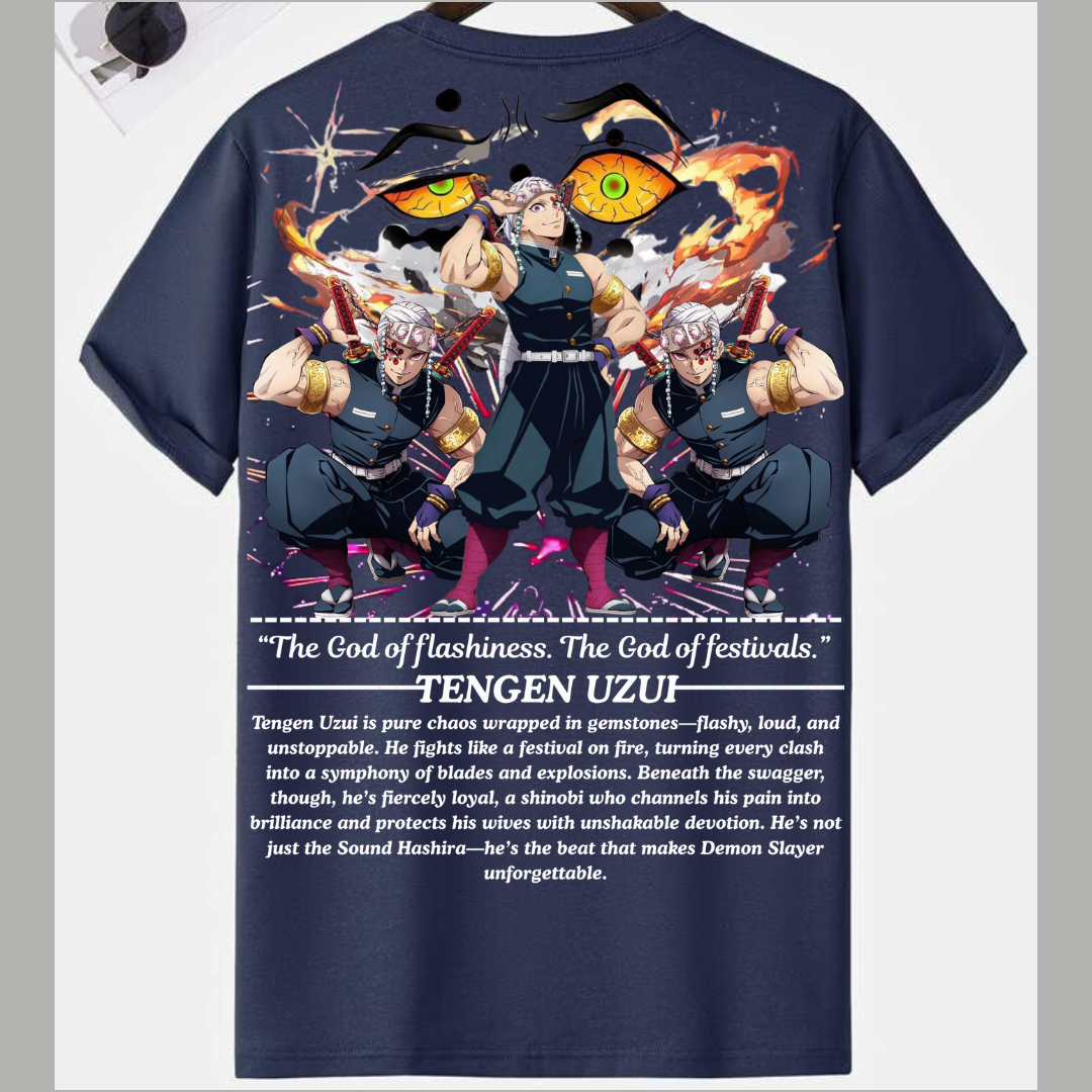 Sound Hashira...(Tengen Uzui )...(Regular t shirt )
