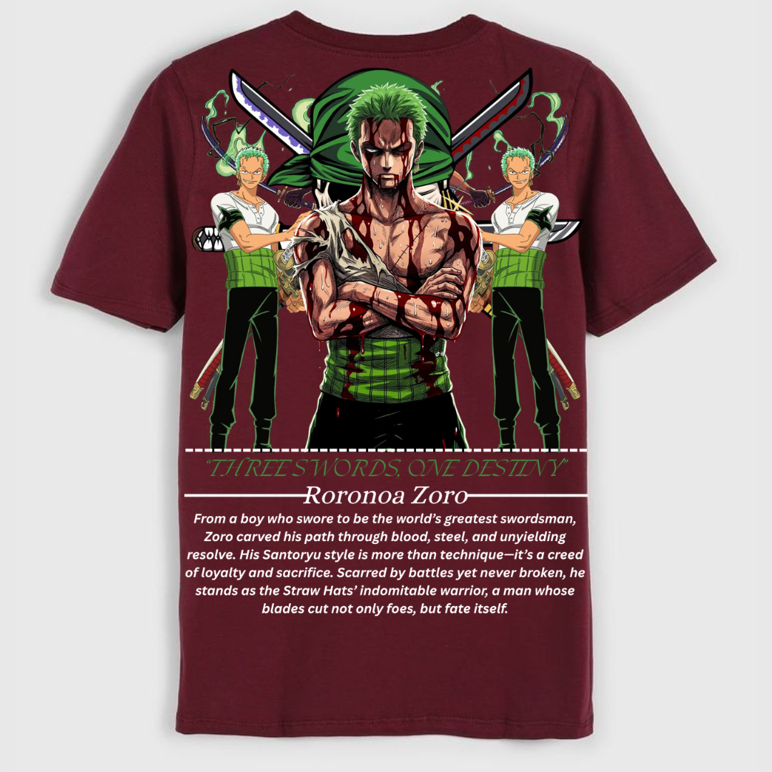 Roronoa Zoro ....(Regular t shirt )