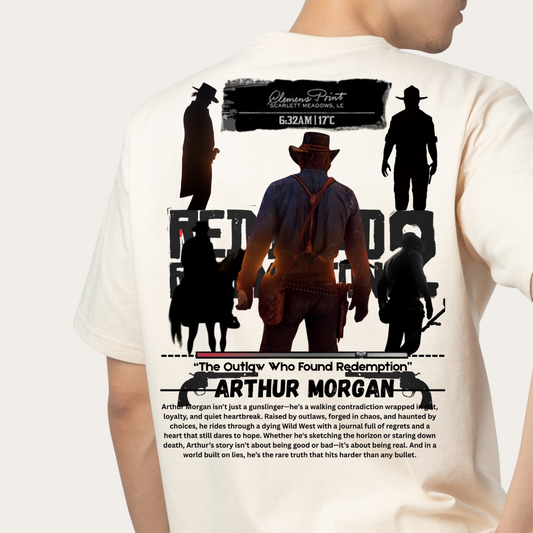 Arthur Morgan's half sleeves t shirt