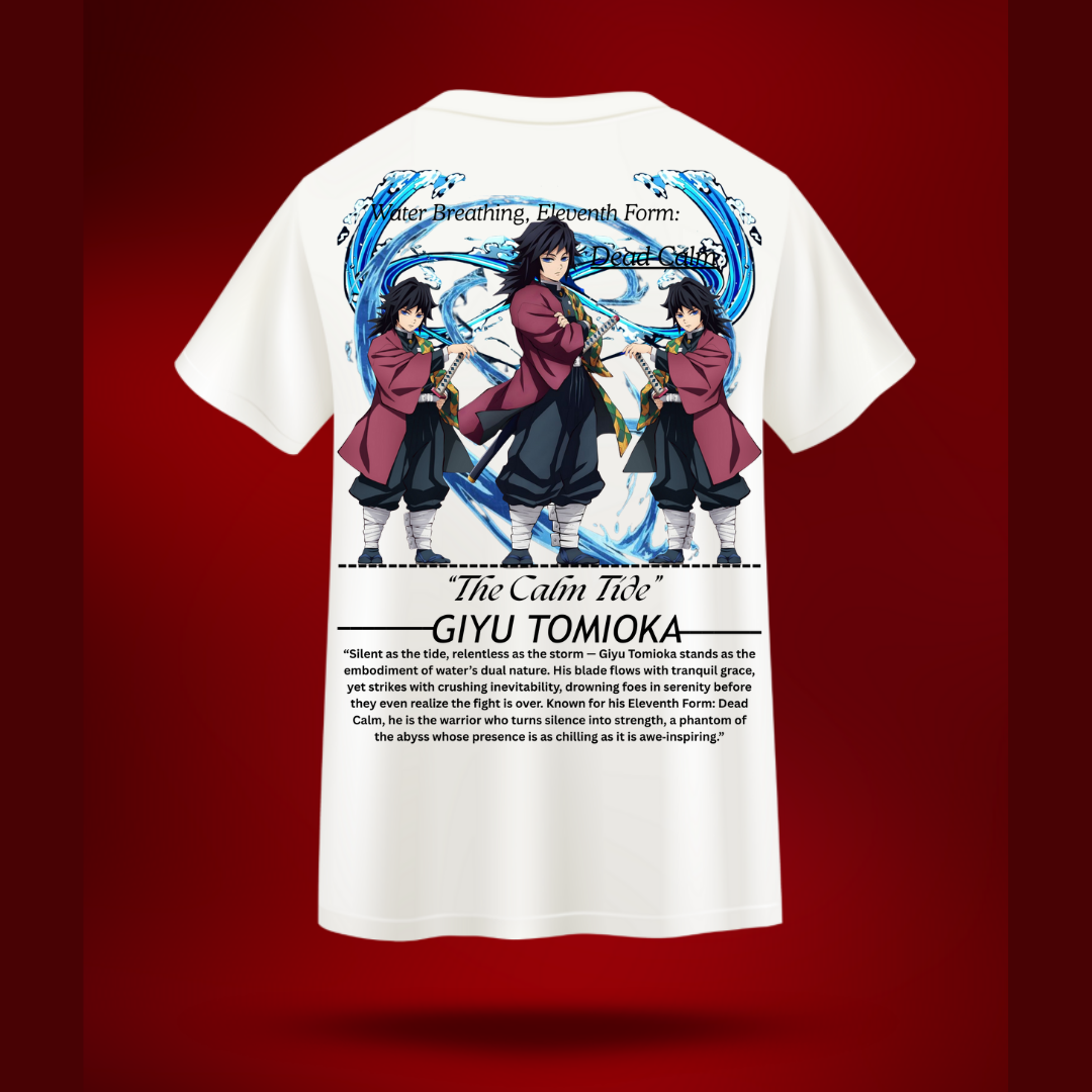 Water Hashira,, Giyu Tomioka (Regular t shirt )