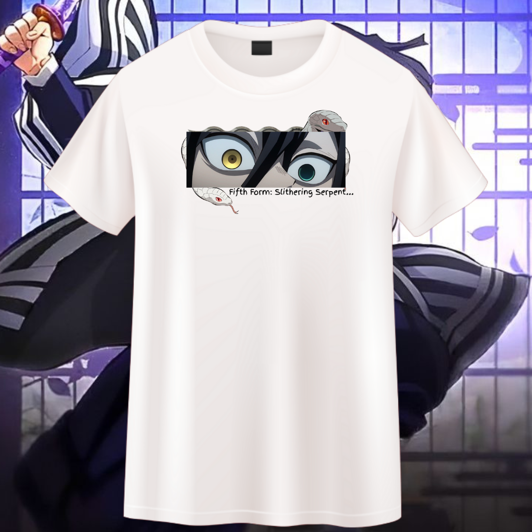 snakeHashira...(Obanai Iguro)...(Regular t shirt )