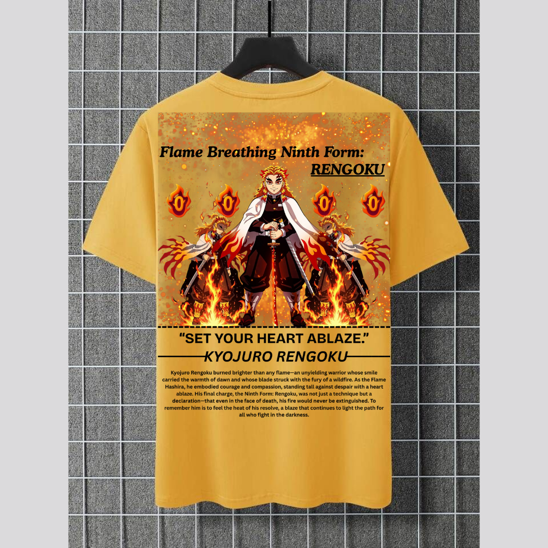 Flame Hashira (Regular t shirt )